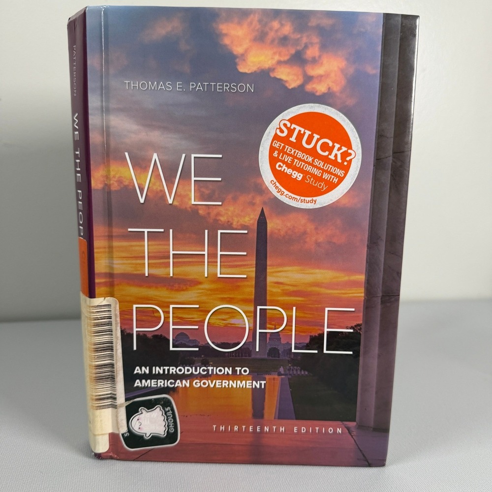 We The People Introduction American Government 13th Ed Thomas Patterson Textbook